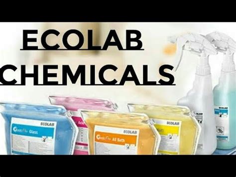 12345-12 is on List N, you can buy EPA Reg. . Ecolab chemicals list pdf